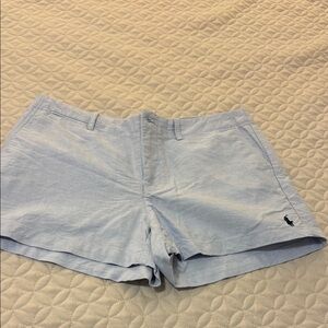 Ralph Lauren Blue Bermuda Shorts Classic Casual Style